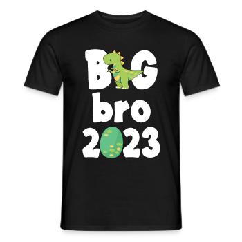 Big Brother 2023 Dino Trex 23 - Men's T-Shirt - black - Front - AI Model Male 178 light (178cm)