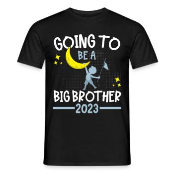 I'm going to be Big Brother 2023 Big Bro 23 - Men's T-Shirt - black - Front - AI Model Male 178 light (178cm)
