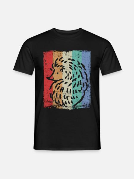 Hérisson - T-shirt homme - noir