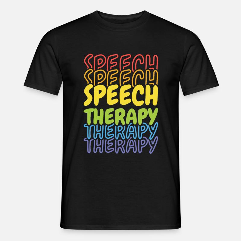 Language Pathologist Speech Pathologist - Men's T-shirt - black