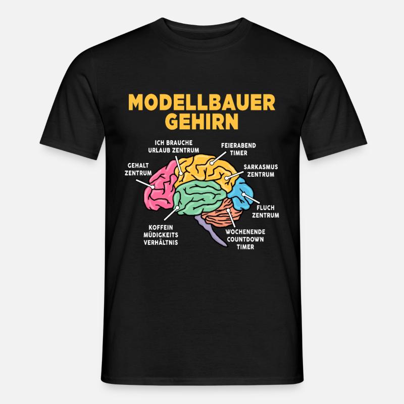 Modellbauer - Männer T-Shirt - Schwarz