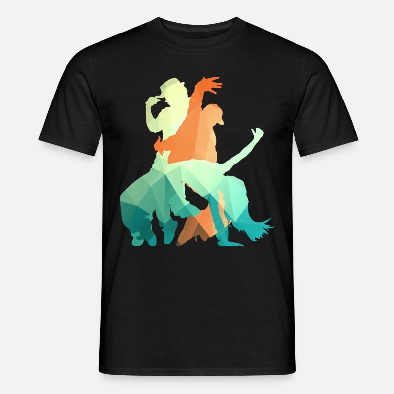 Hip Hop Dance Mädchen - Männer T-Shirt - Schwarz