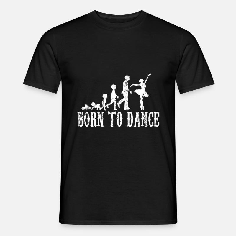 Ballett Evolution Geschenk - Männer T-Shirt - Schwarz