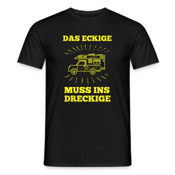 Offroad Geländewagen 4x4 Geschenk fahrzeug - Männer T-Shirt - Schwarz - Vorne - AI Model Male 178 light (178cm)