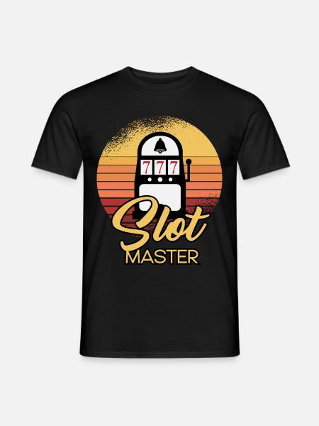 Slot Machine Master - Men's T-Shirt - black