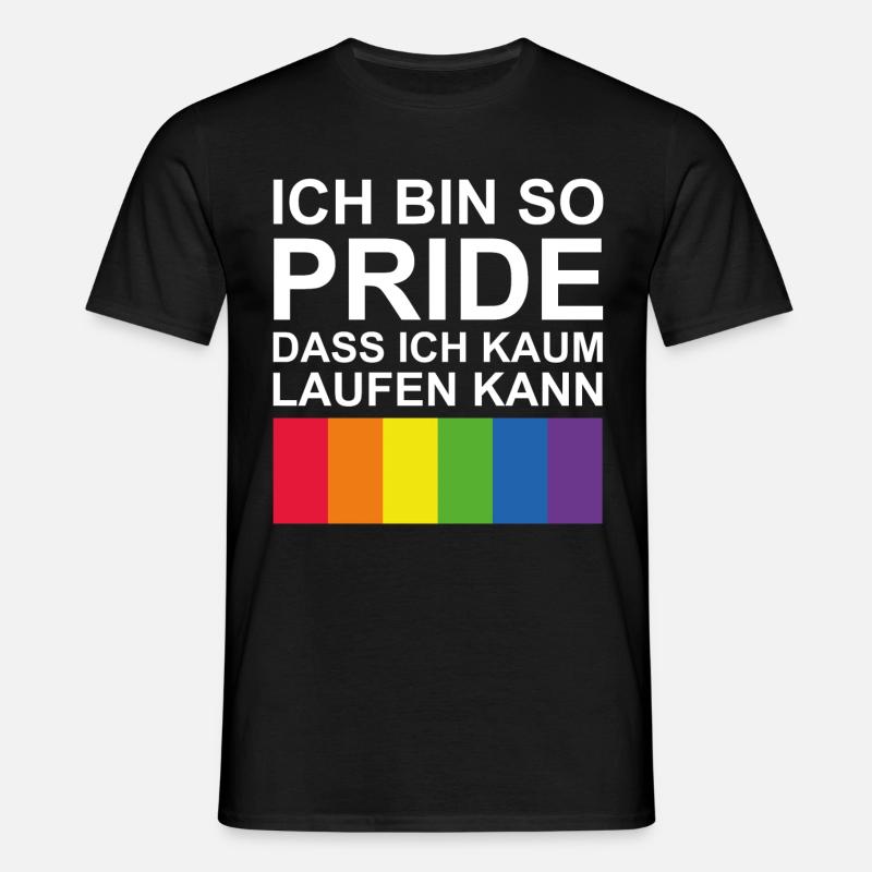 Rainbow Pride - Men's T-Shirt - black