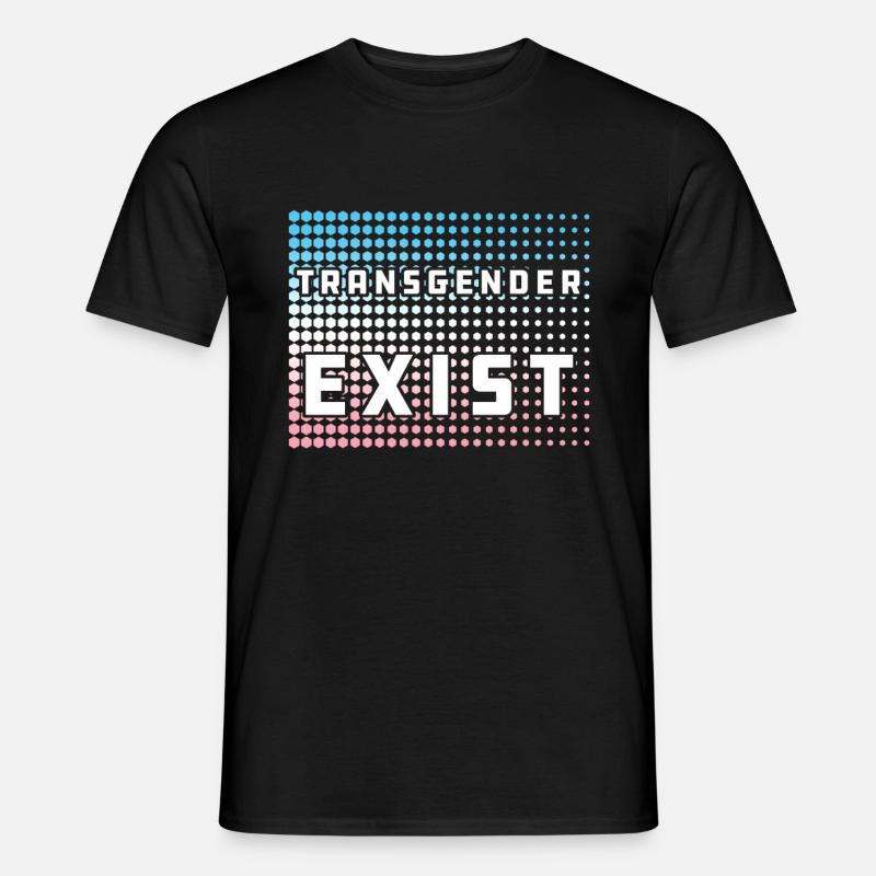 Transgender Trans Transliebe Geschenk - Männer T-Shirt - Schwarz