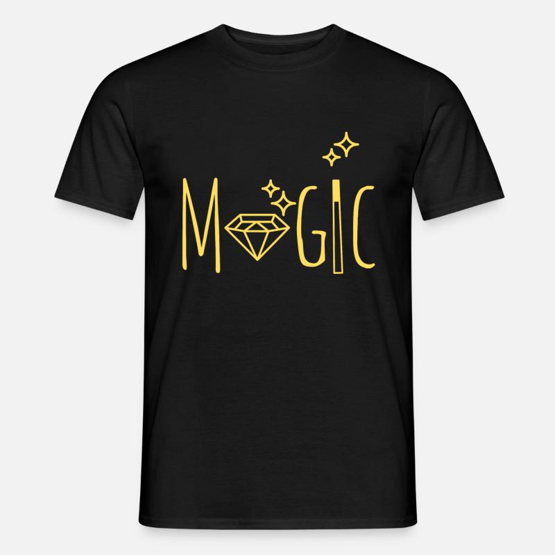 Magic - Männer T-Shirt - Schwarz