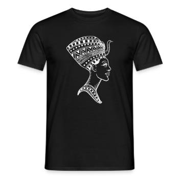 Ägypten Pharao Cleopatra Pyramide Anubis Geschenk - Männer T-Shirt - Schwarz - Vorne - AI Model Male 178 light (178cm)