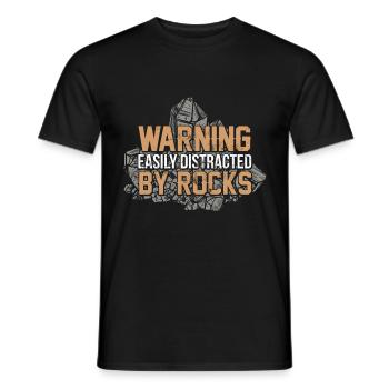Geologie - Männer T-Shirt - Schwarz - Vorne - AI Model Male 178 light (178cm)