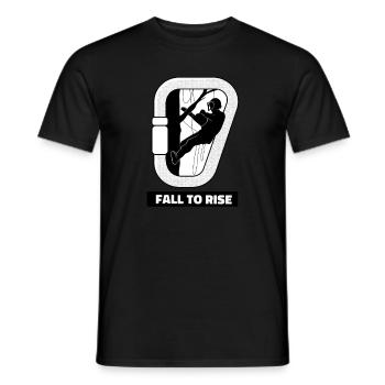 Baumkletterer Baumpfleger Arborist Baumpflege - Männer T-Shirt - Schwarz - Vorne - AI Model Male 178 light (178cm)