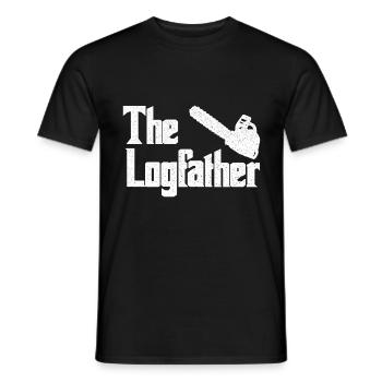 Tronçonneuse - T-shirt homme - noir - Devant - AI Model Male 178 light (178cm)