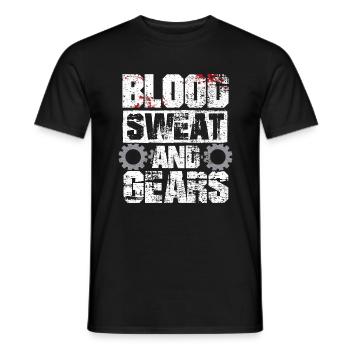 VTT T-shirt - T-shirt homme - noir - Devant - AI Model Male 178 light (178cm)