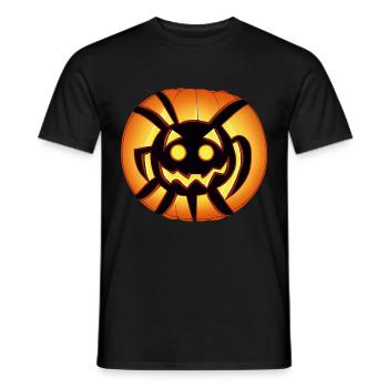 Halloween Monster - Männer T-Shirt - Schwarz - Vorne - AI Model Male 178 light (178cm)