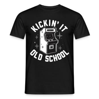 Arcade Arcade Slot Machine Gamer Gaming - T-shirt homme - noir - Devant - AI Model Male 178 light (178cm)