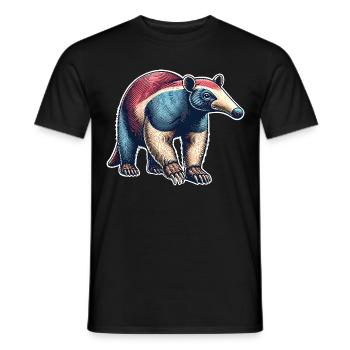 Anteater - Men's T-Shirt - black - Front - AI Model Male 178 light (178cm)
