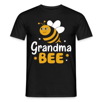 Honigbiene Imker Bienen Biene - Männer T-Shirt - Schwarz - Vorne - AI Model Male 178 light (178cm)