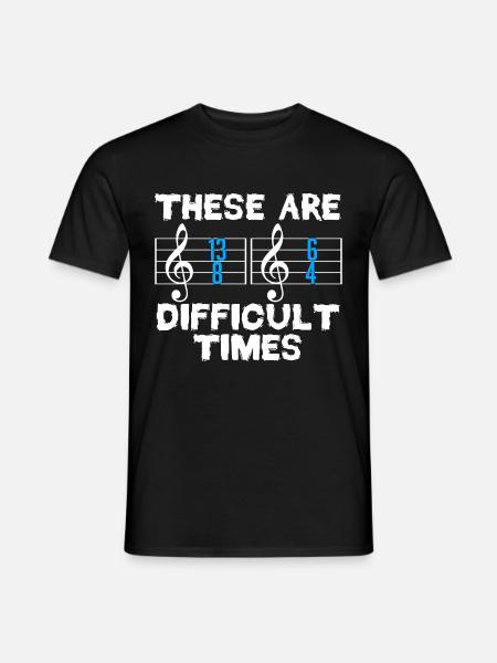 Einfaches MusikShirt für MusikerMusiker "Diese - Männer T-Shirt - Schwarz