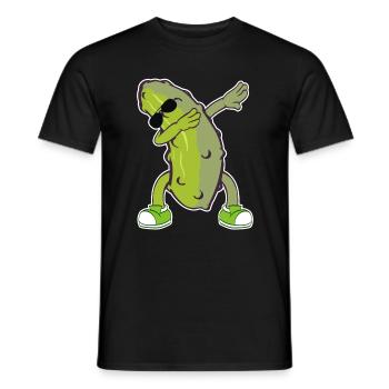 Tamponner le concombre Dab Swag Swagger T-shirt - T-shirt homme - noir - Devant - AI Model Male 178 light (178cm)
