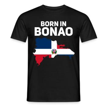 République dominicaine - T-shirt homme - noir - Devant - AI Model Male 178 light (178cm)