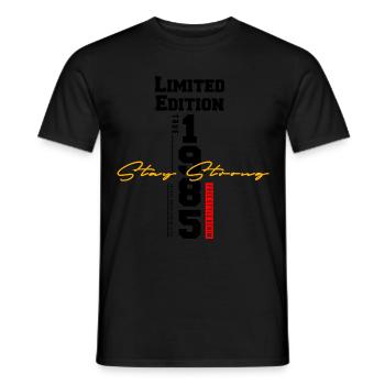 Limited Edition Stay Strong - Männer T-Shirt - Schwarz - Vorne - AI Model Male 178 light (178cm)