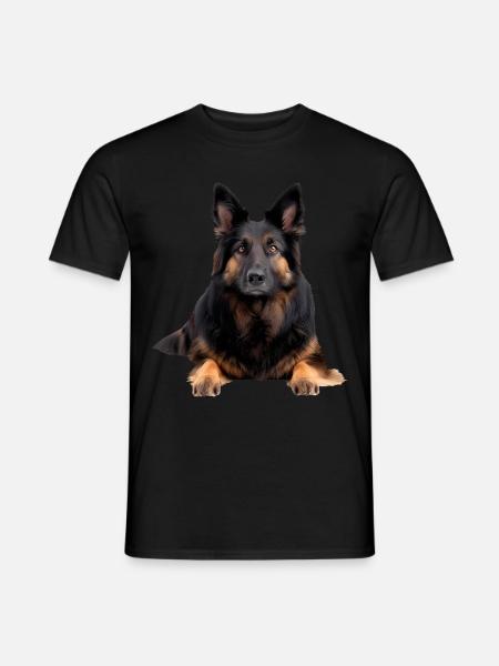 Belgium Sheperd - Männer T-Shirt - Schwarz