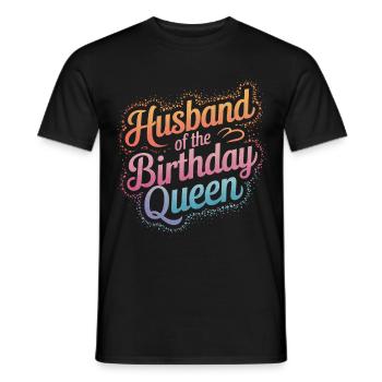 Ehemann Ehegatte Familie Hochzeit - Männer T-Shirt - Schwarz - Vorne - AI Model Male 178 light (178cm)