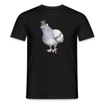 Noix de pigeon - T-shirt homme - noir - Devant - AI Model Male 178 light (178cm)
