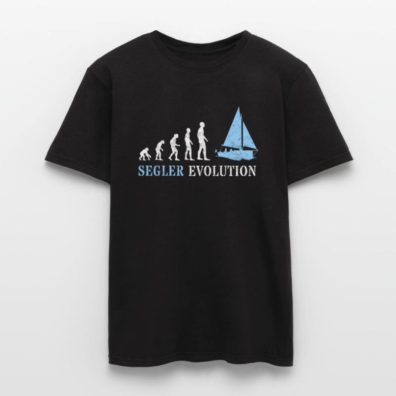 Evolution de la voile Evolution du marin T-shirt homme