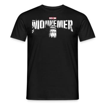 mannheim fanshirt - the monnemer - Men's T-Shirt - black - Front - AI Model Male 178 light (178cm)
