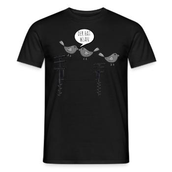 wlan - Männer T-Shirt - Schwarz - Vorne - AI Model Male 178 light (178cm)