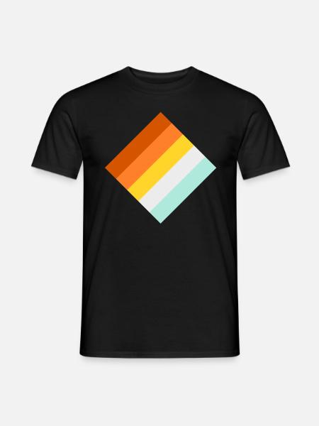 Retro - Männer T-Shirt - Schwarz