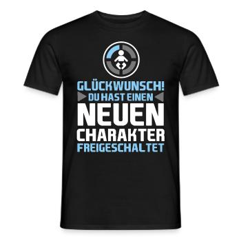 Du wirst Vater Gamer Papa - Männer T-Shirt - Schwarz - Vorne - AI Model Male 178 light (178cm)