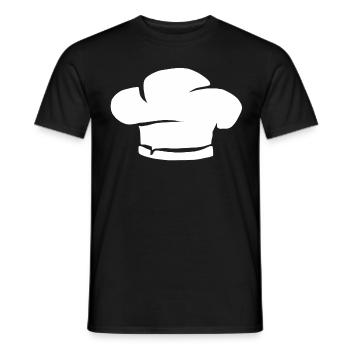 Kochen Koch Bäcker Geschenk Kochhut Köchin Backen - Männer T-Shirt - Schwarz - Vorne - AI Model Male 178 light (178cm)