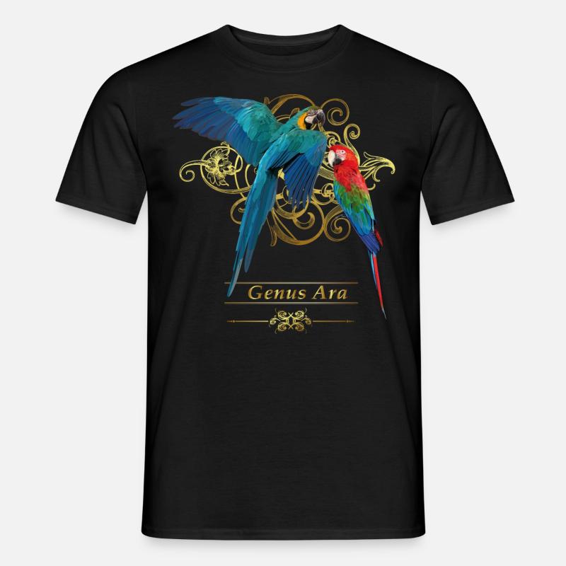 Macaws - Men’s T-shirt - black