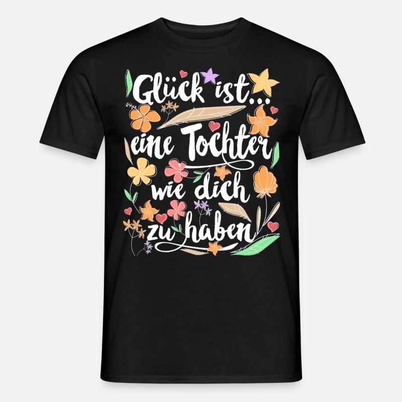 Tochter Geschenk für Töchter Geschenke - Männer T-Shirt - Schwarz