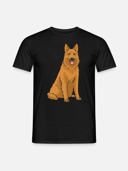 Harzer Fuchs Dog - Men's T-Shirt - black