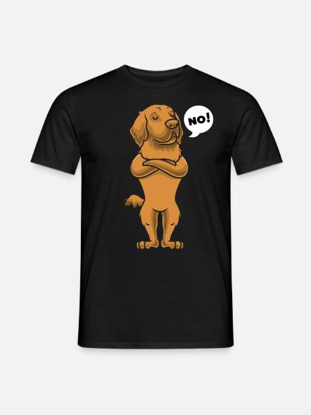Sturer Hovawart Dog - Men's T-Shirt - black