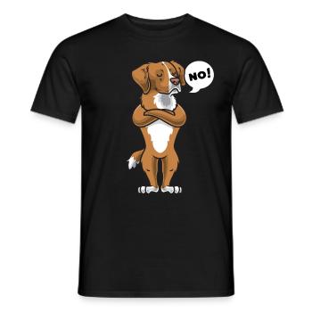 Sturer Nova Scotia Duck Tolling Retriever - T-shirt homme - noir - Devant - AI Model Male 178 light (178cm)