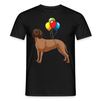 Bavarian Mountain Sweat Dog Dog - Men's T-Shirt - black - Front - AI Model Male 178 light (178cm)