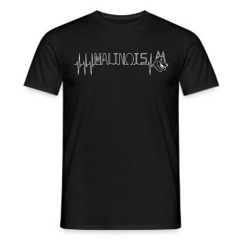 Malinois - Men's T-Shirt - black - Front - AI Model Male 178 light (178cm)