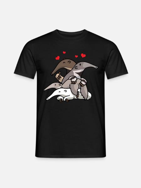 anteater - Men's T-Shirt - black