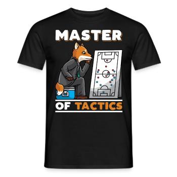 Fußballtrainer Fußball Taktik Trainer Co-Trainer - Männer T-Shirt - Schwarz - Vorne - AI Model Male 178 light (178cm)