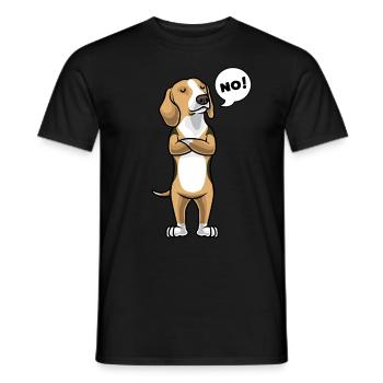 Sturer Allemand Bracke Chien Olper Westfälische - T-shirt homme - noir - Devant - AI Model Male 178 light (178cm)