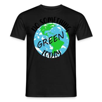 Nature Conservation Climate Conservationists Sea - Men's T-Shirt - black - Front - AI Model Male 178 light (178cm)
