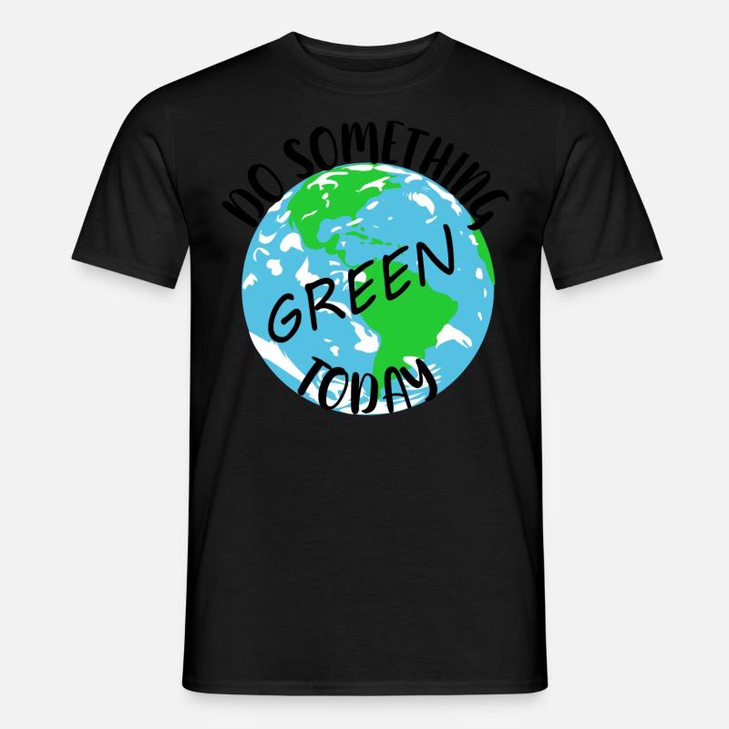 Naturschutz Klima Naturschützer Meer - Männer T-Shirt - Schwarz