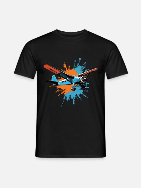 Maquette Avion Pilote Avion Hobby Passion - T-shirt homme - noir