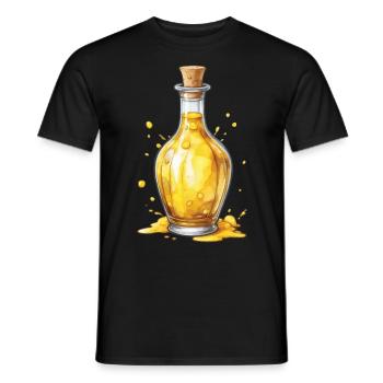 Zaubertrank Ästhetisches Gaming & Ikonisches Gamer - Männer T-Shirt - Schwarz - Vorne - AI Model Male 178 light (178cm)