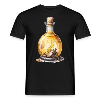 Zaubertrank Ästhetisches Gaming Und Ikonische - Männer T-Shirt - Schwarz - Vorne - AI Model Male 178 light (178cm)