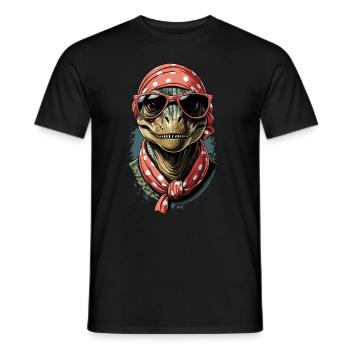 Drôle Dinosaure Maman Maman Dinosaure Cool Femme - T-shirt homme - noir - Devant - AI Model Male 178 light (178cm)